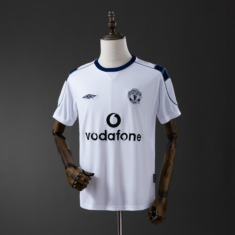 Maillot Rétro Manchester United Extérieur 2000-2001
