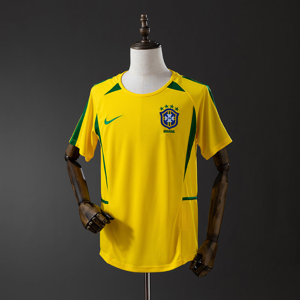 Maillot Rétro Brésil Domicile 2002-2003