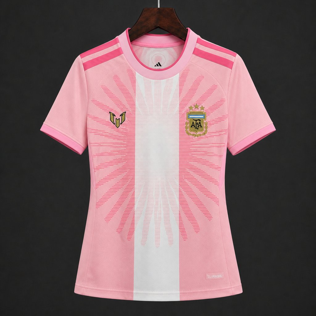 Maillot Argentine Adieux De Messi Femme 2025-2026