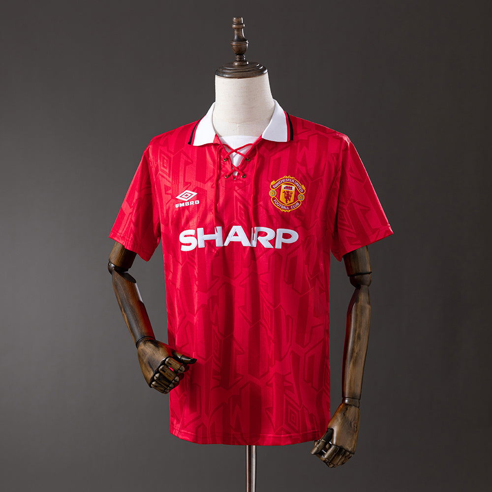 Maillot Rétro Manchester United Domicile 1992-1993