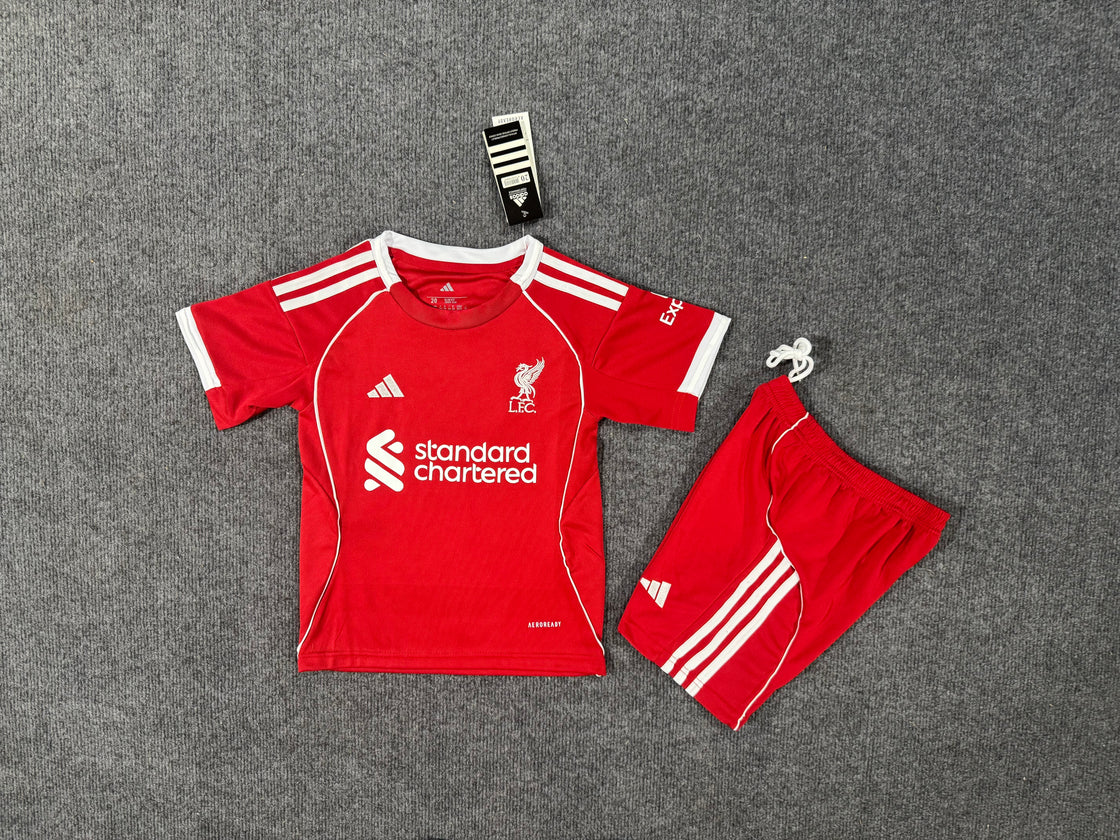 Kit Enfant Liverpool Domicile 2025-2026
