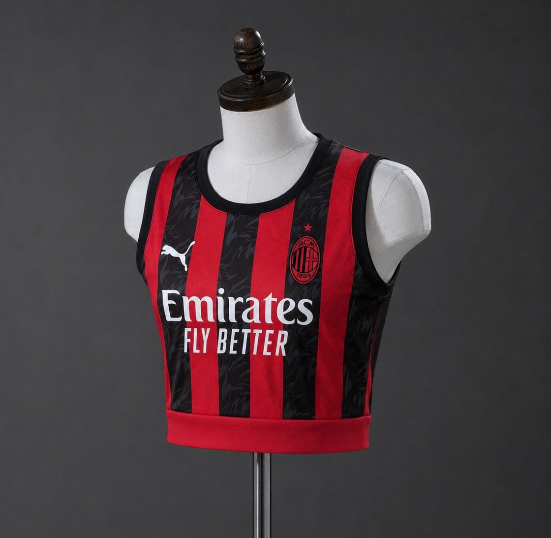 Maillot AC Milan Crop Top 2025-2026
