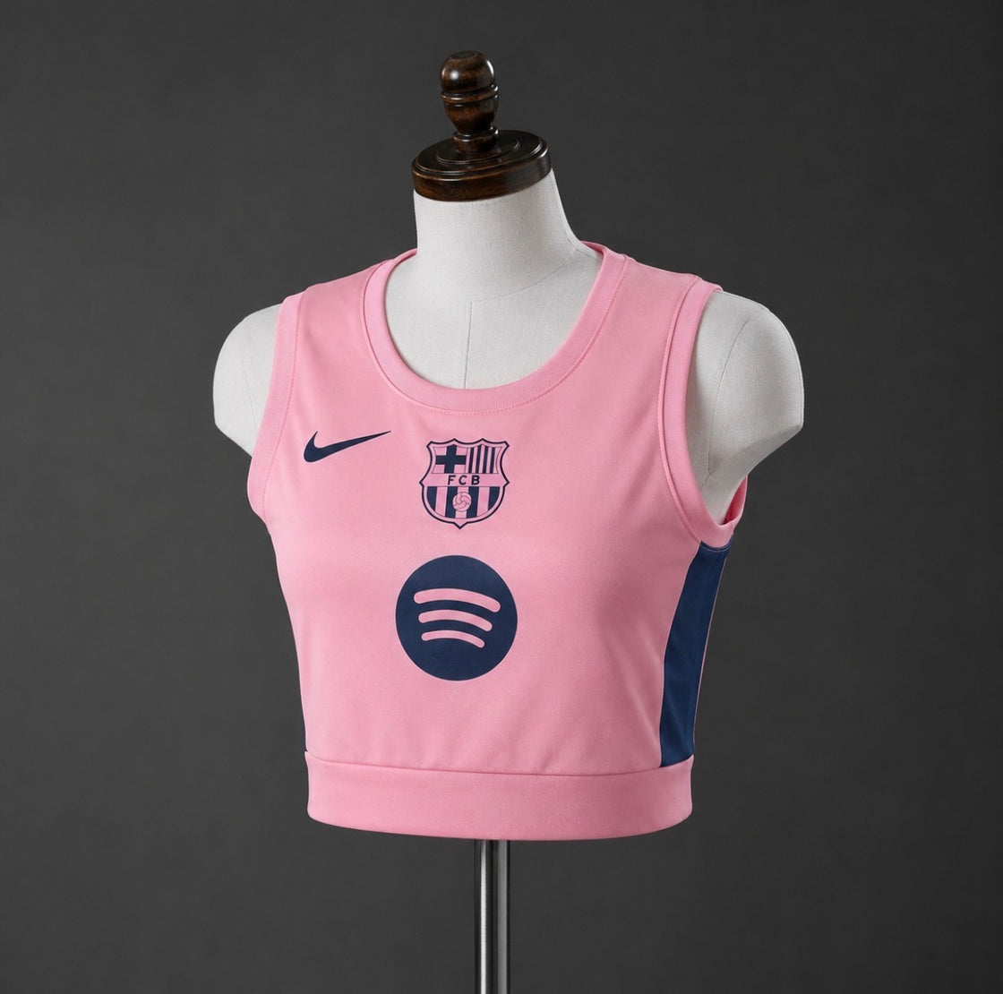 Maillot FC Barcelone Crop Top 2025-2026