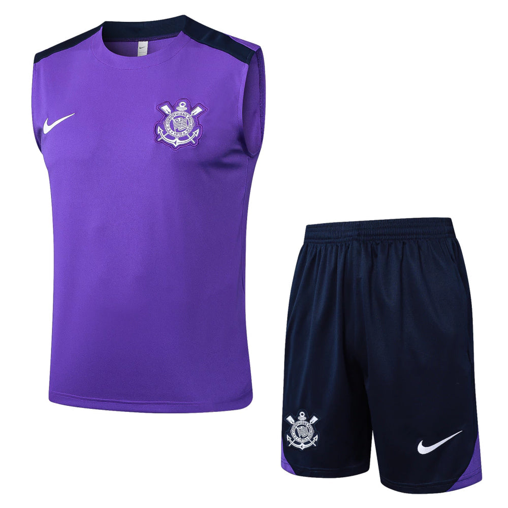 Kit Training Corinthians Sans Manches 2025-2026