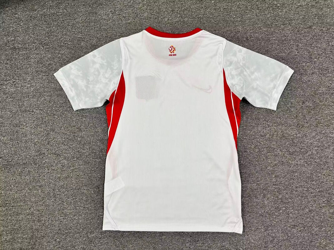 Maillot Pologne Extérieur Blanc 2025-2026