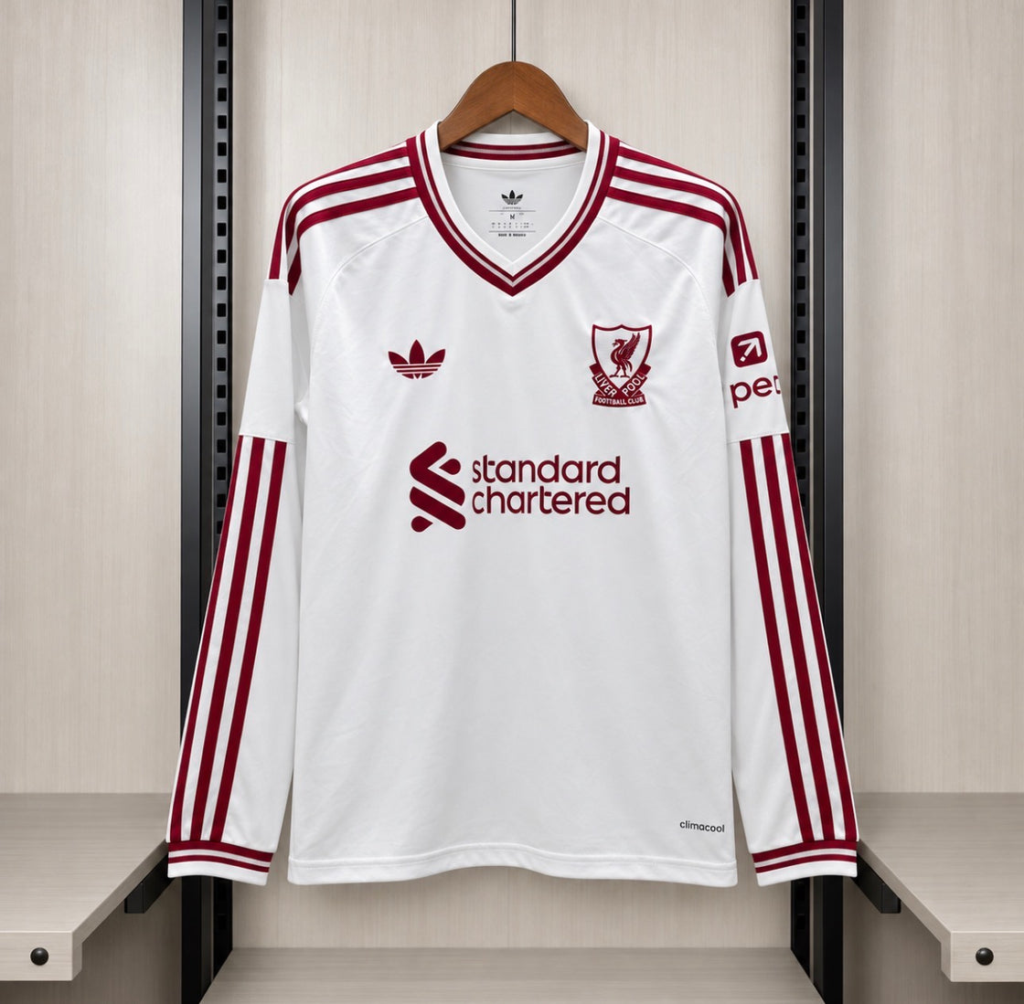 Maillot Liverpool Manches Longues Extérieur 2026-2027