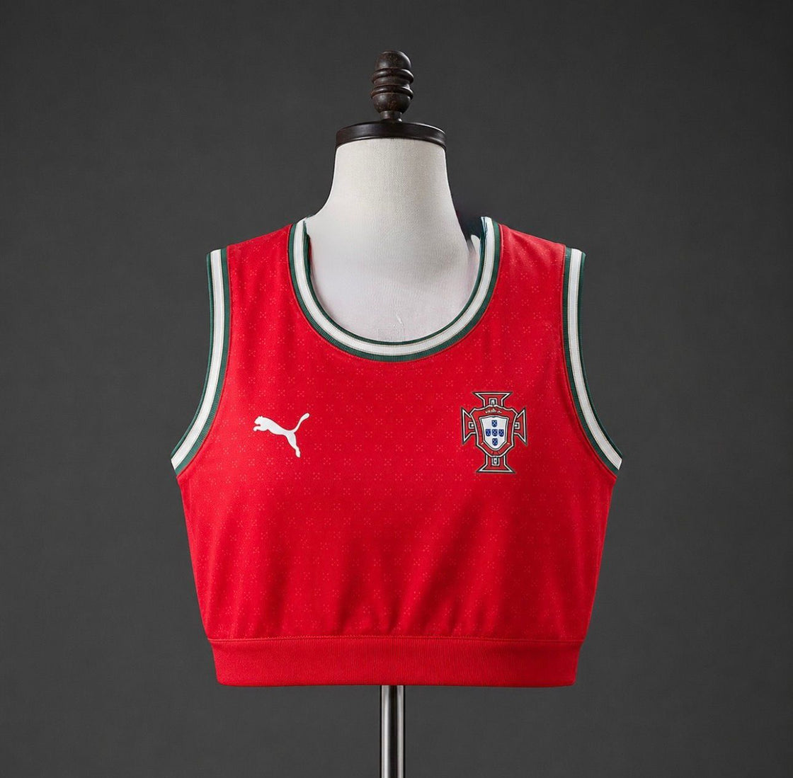 Maillot Portugal Crop Top 2025-2026