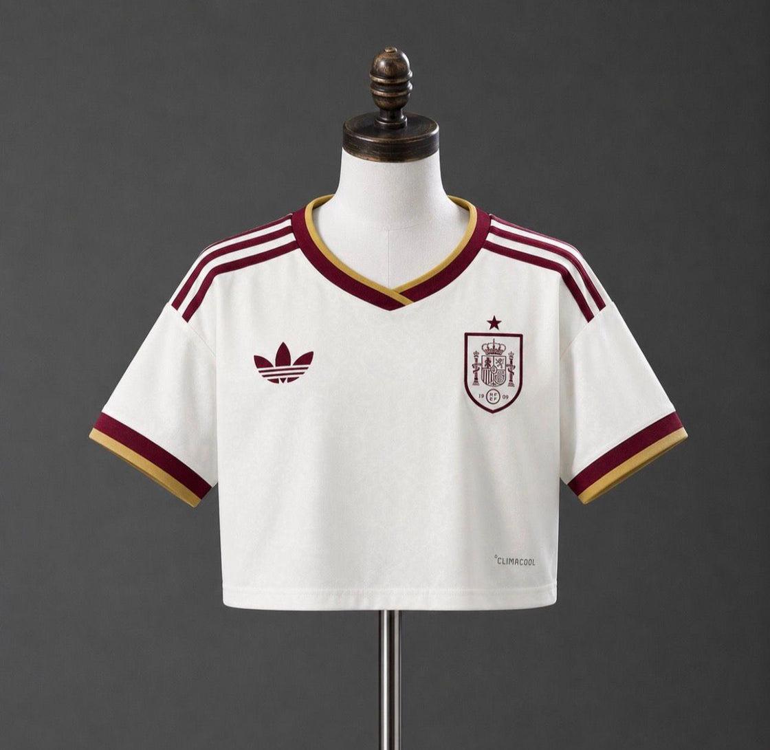 Maillot Espagne Crop Top 2025-2026