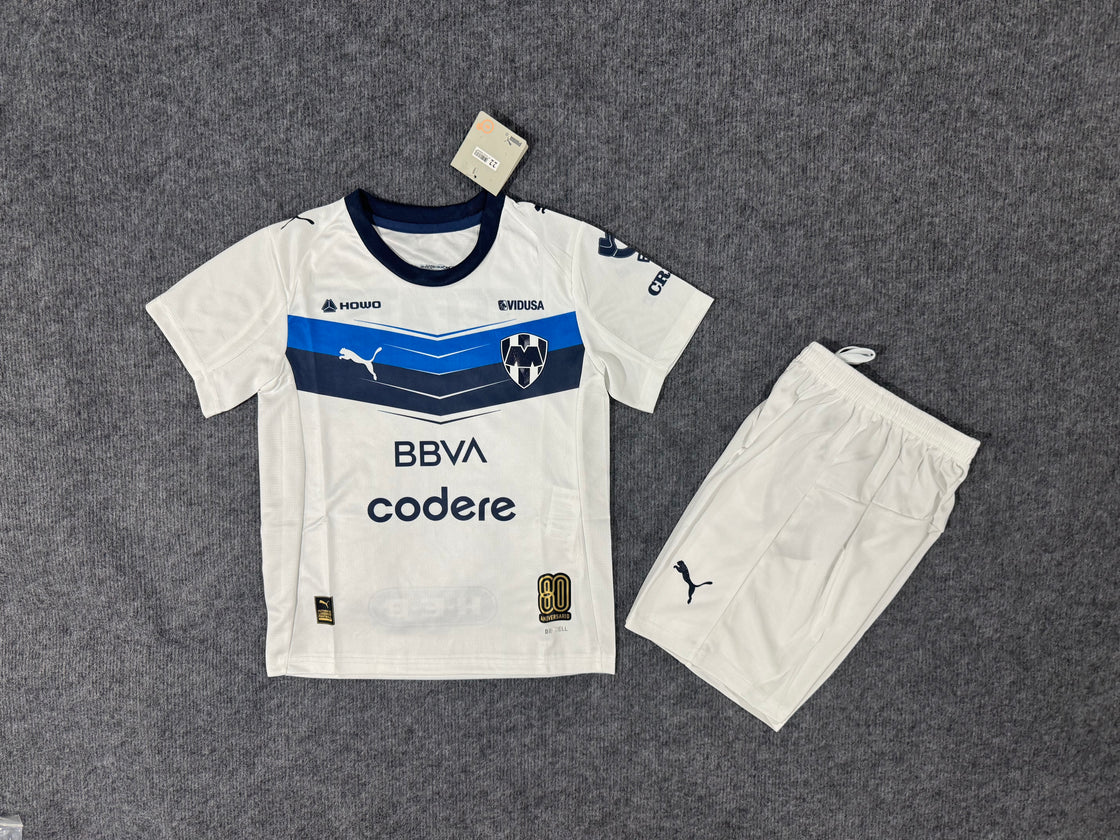Kit Enfant CF Monterrey Extérieur 2025-2026