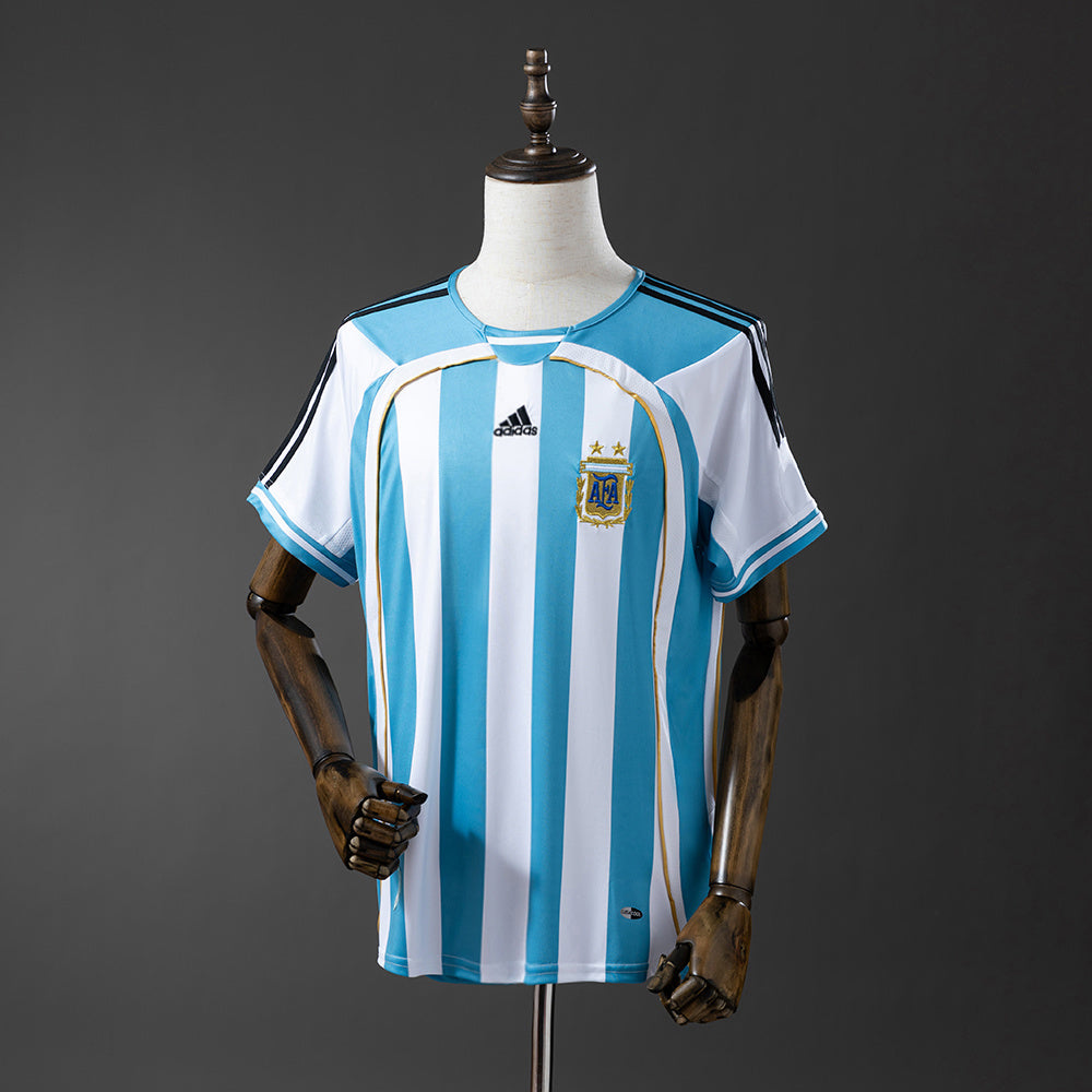 Maillot Rétro Argentine Domicile 2006-2007