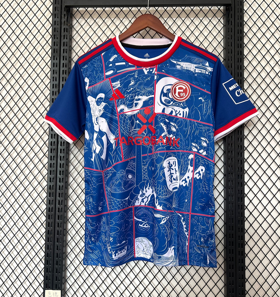 Maillot Fortuna Düsseldorf Concept Tokyo Bleu 2024-2025