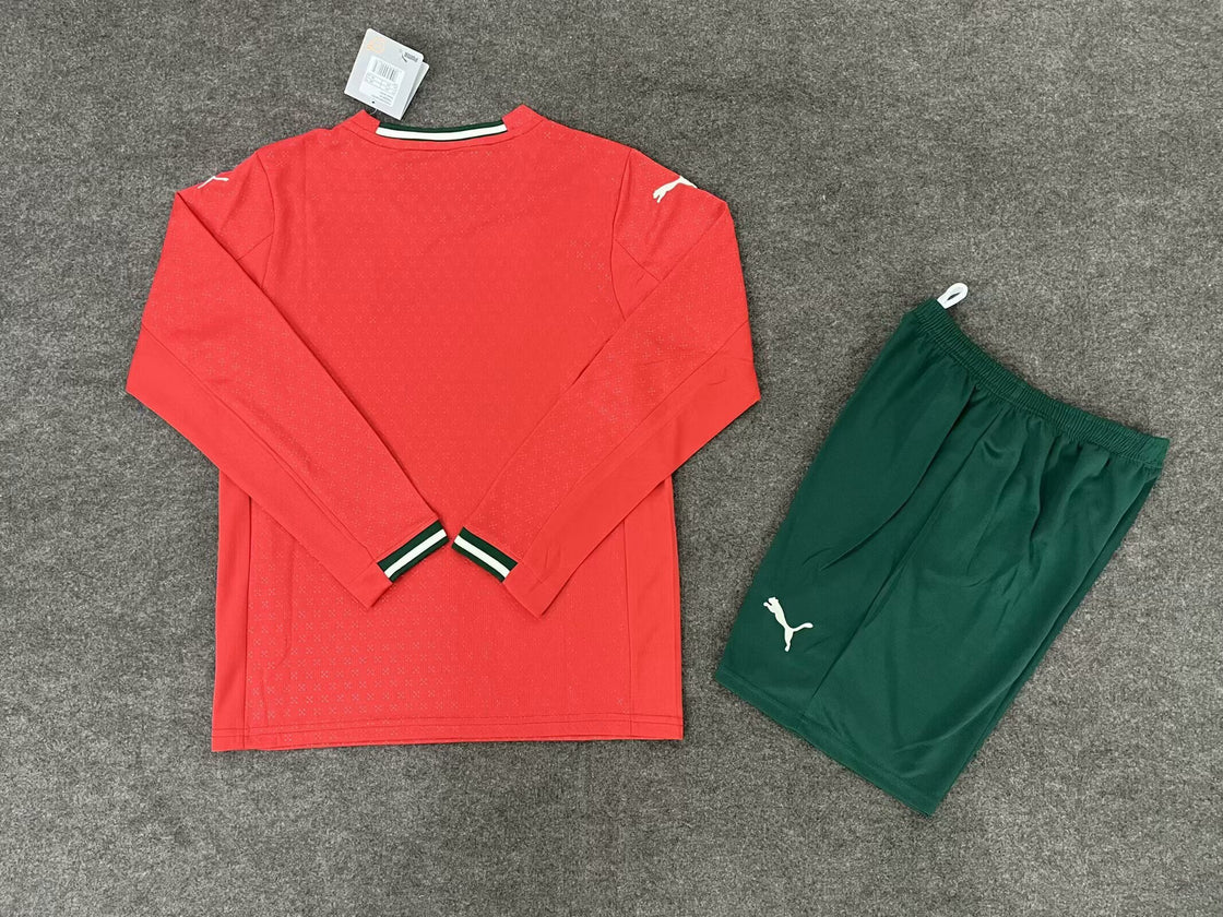Kit Enfant Portugal Domicile Manches Longues 2024-2025