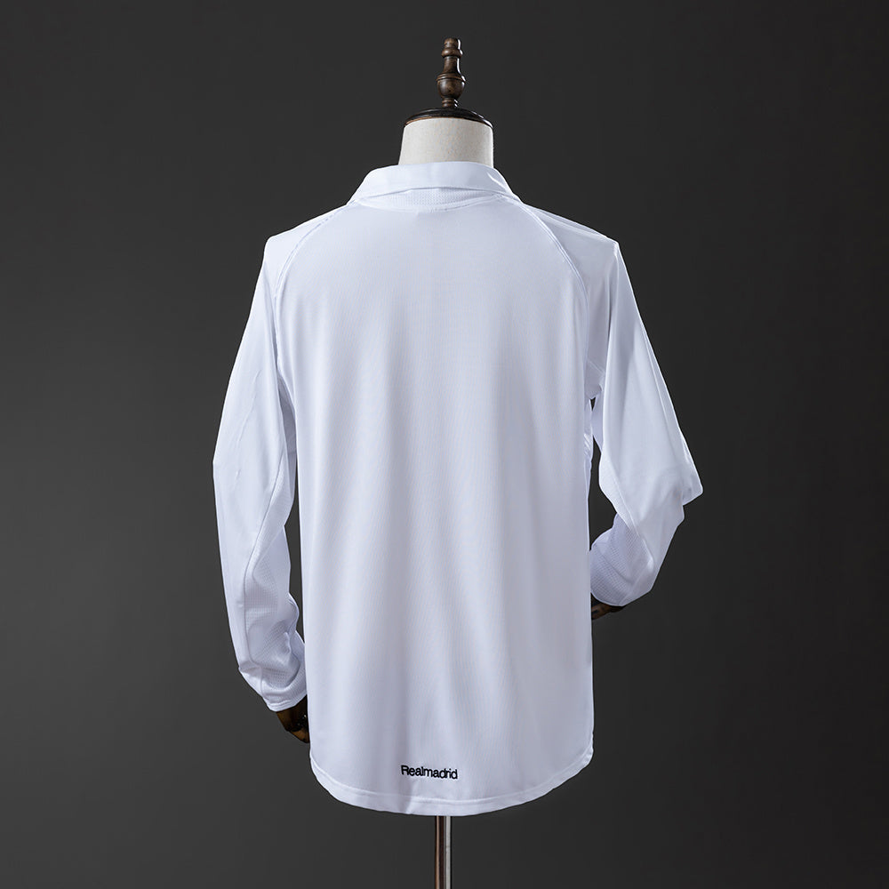 Maillot Rétro Manches Longues Real Madrid Domicile 2005-2006