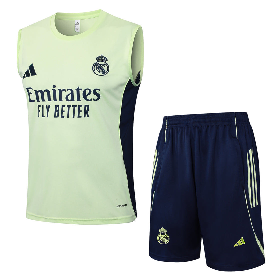 Kit Training Real Madrid Sans Manches 2025-2026