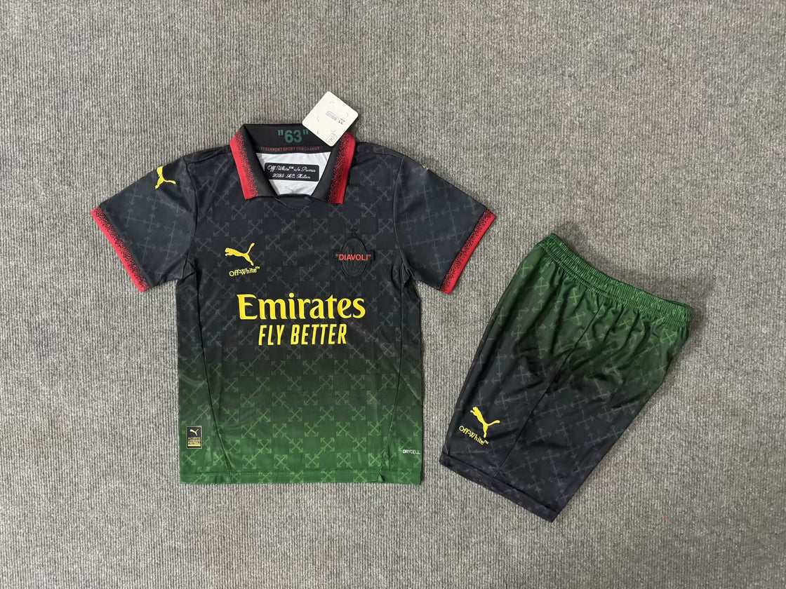 Kit Enfant AC Milan Fourth 2024-2025