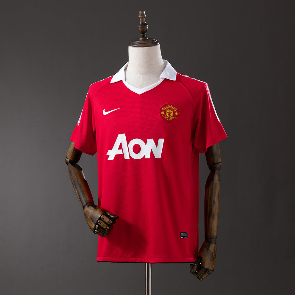 Maillot Rétro Manchester United Domicile 2010-2011