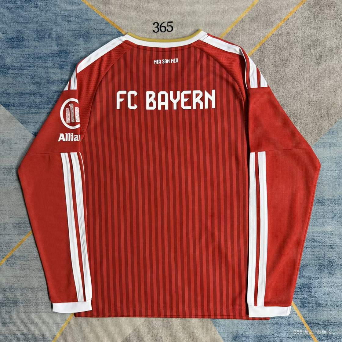 Maillot Bayern Munich Domicile Manches Longues 2026-2027
