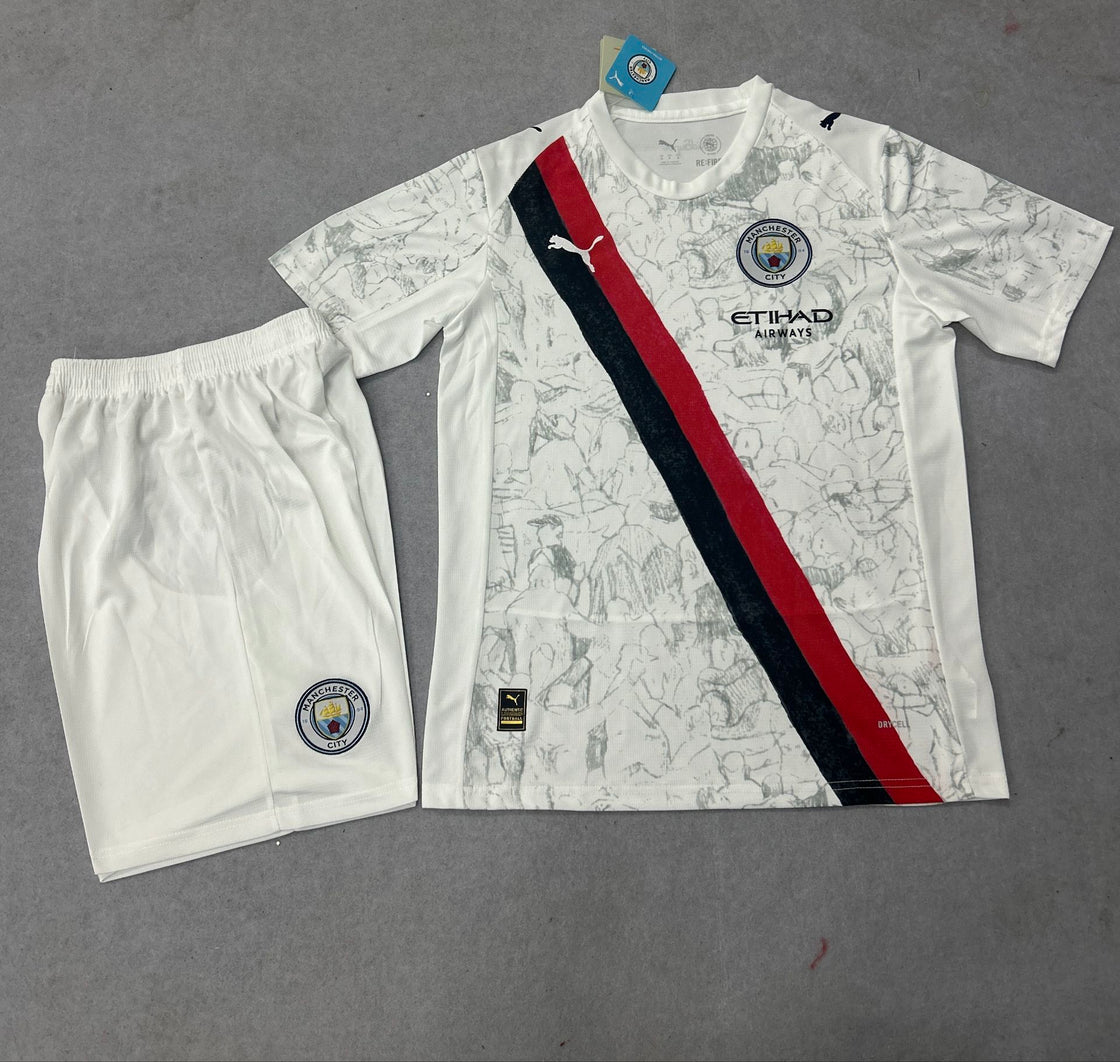 Kit Enfant Manchester City Extérieur 2025-2026