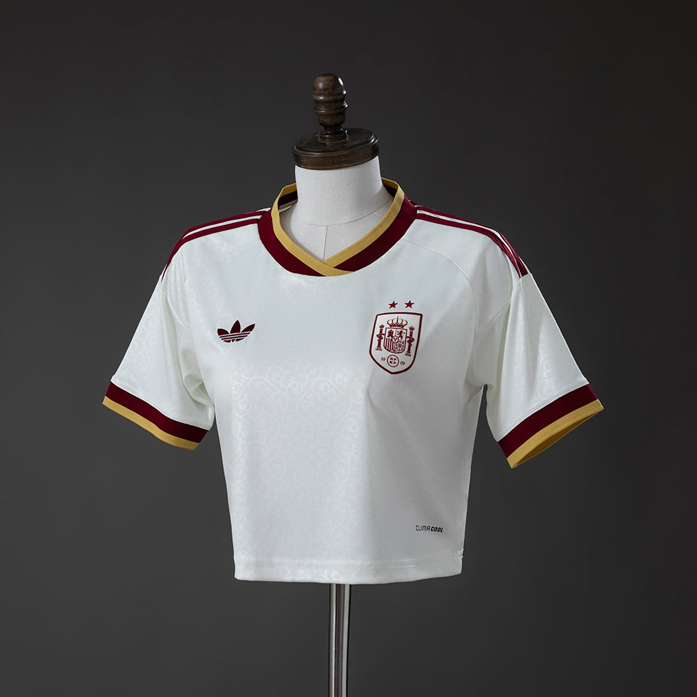 Maillot Espagne Crop Top 2025-2026