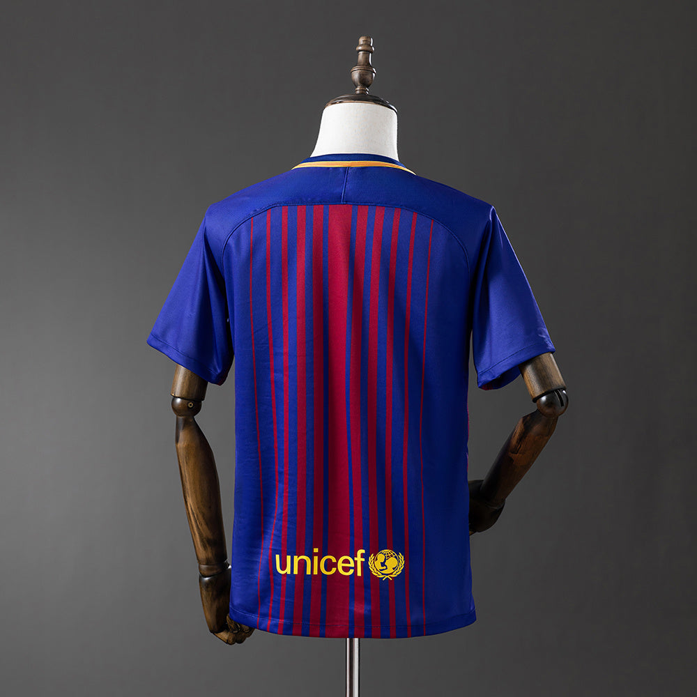 Maillot Rétro FC Barcelone Domicile 2017-2018