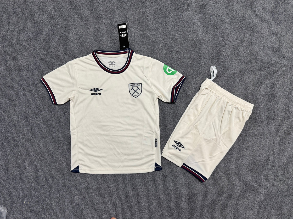 Kit Enfant West Ham United Extérieur 2025-2026