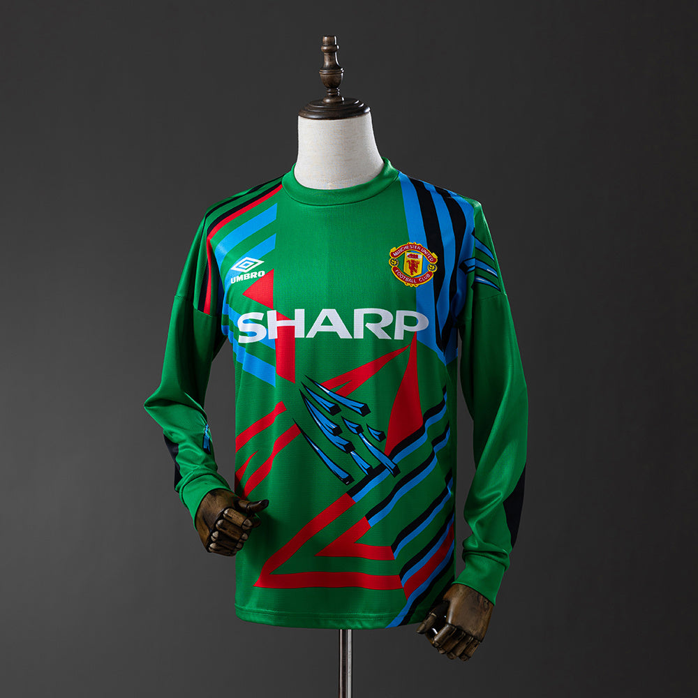 Maillot Rétro Manches Longues Manchester United Gardien 1992-1993