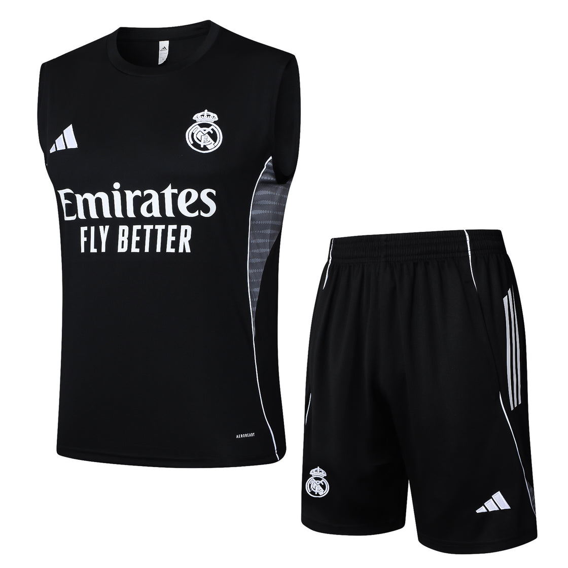 Kit Training Real Madrid Sans Manches 2025-2026