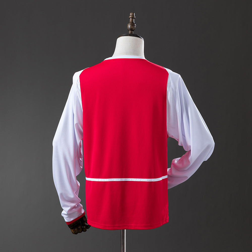 Maillot Rétro Manches Longues Arsenal Domicile 2004-2005