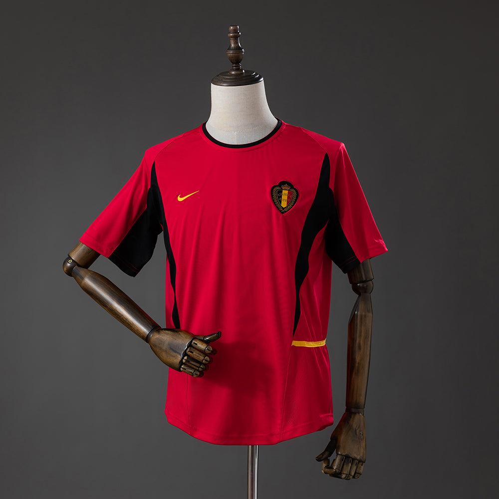 Maillot Rétro Belgique Domicile 2002-2003