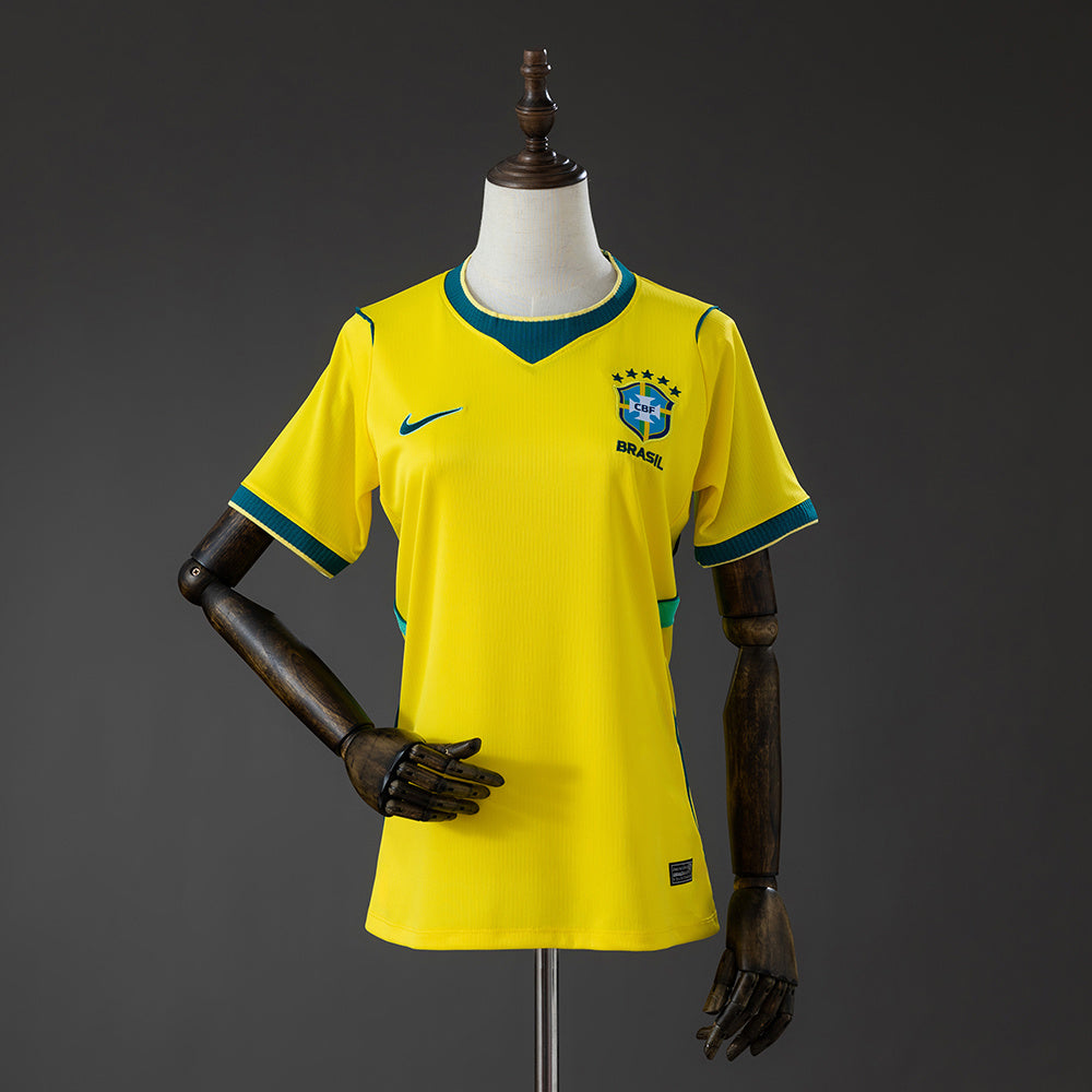 Maillot Brésil Domicile Femme 2025-2026