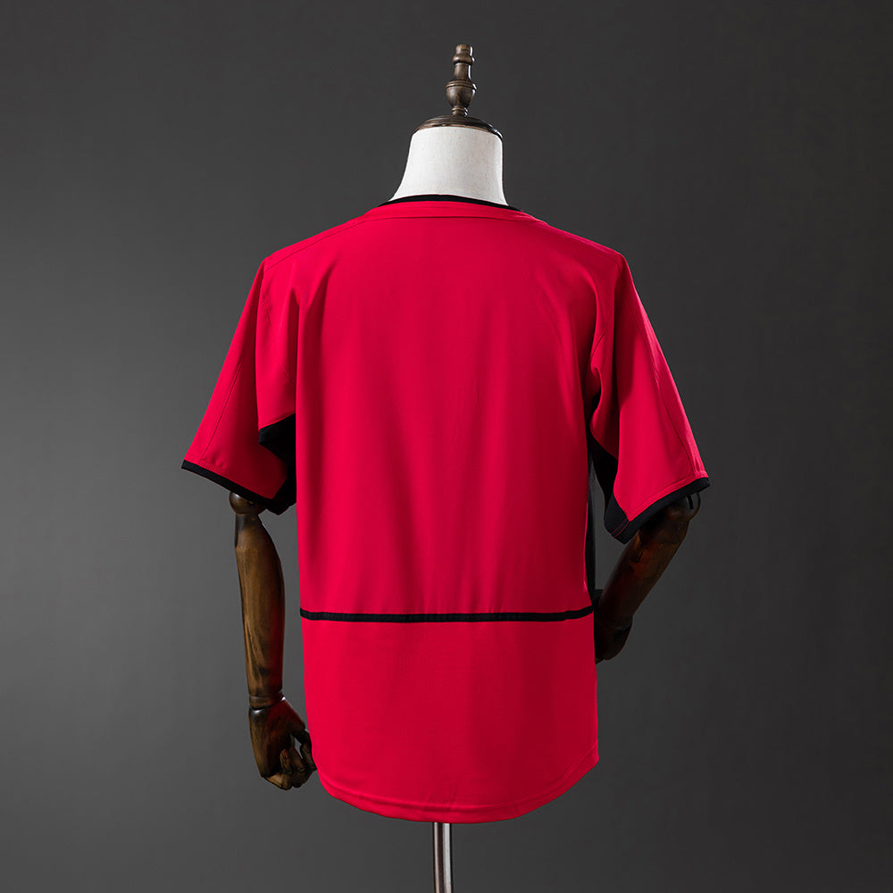 Maillot Rétro Manchester United Domicile 2002-2004