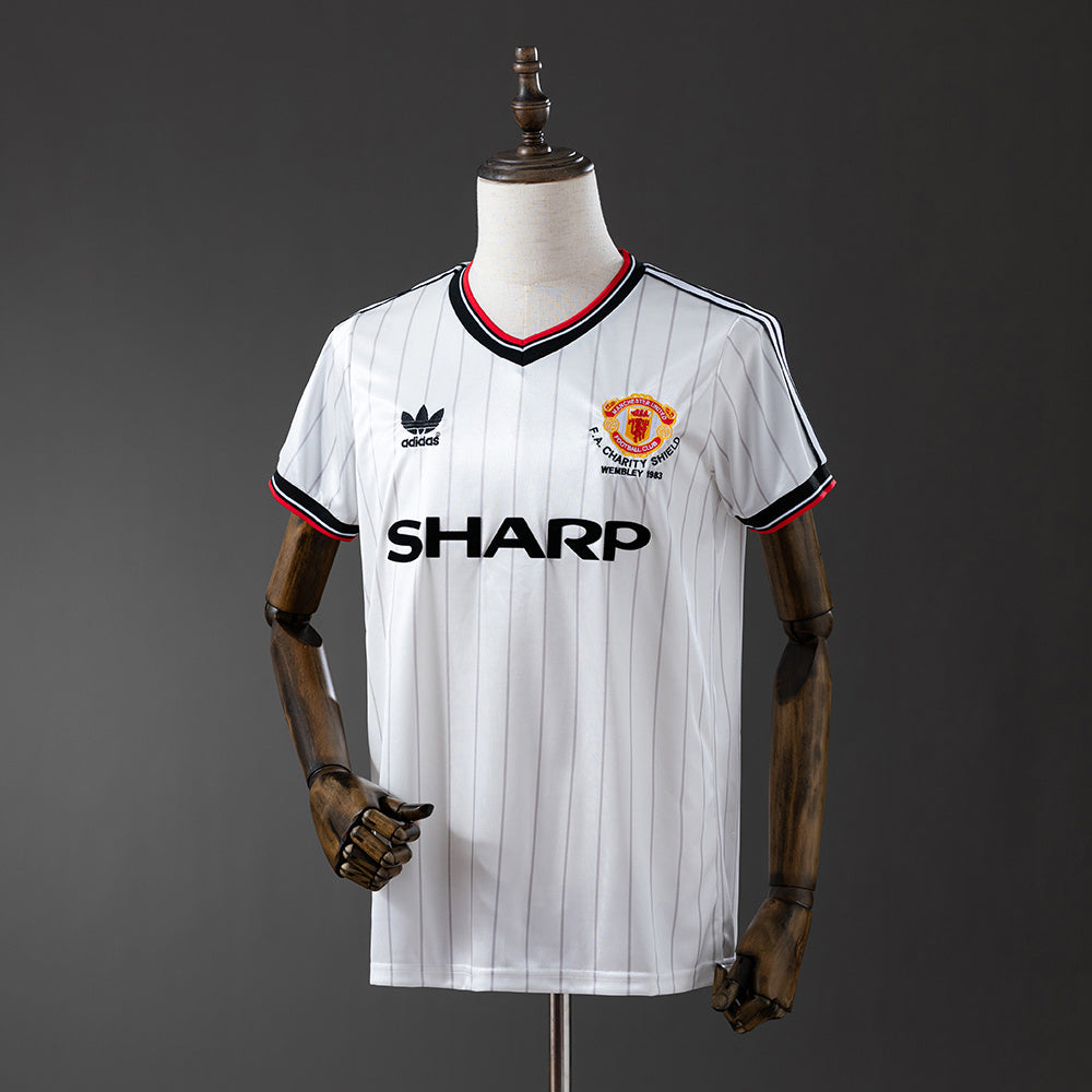Maillot Rétro Manchester United Extérieur 1983-1984