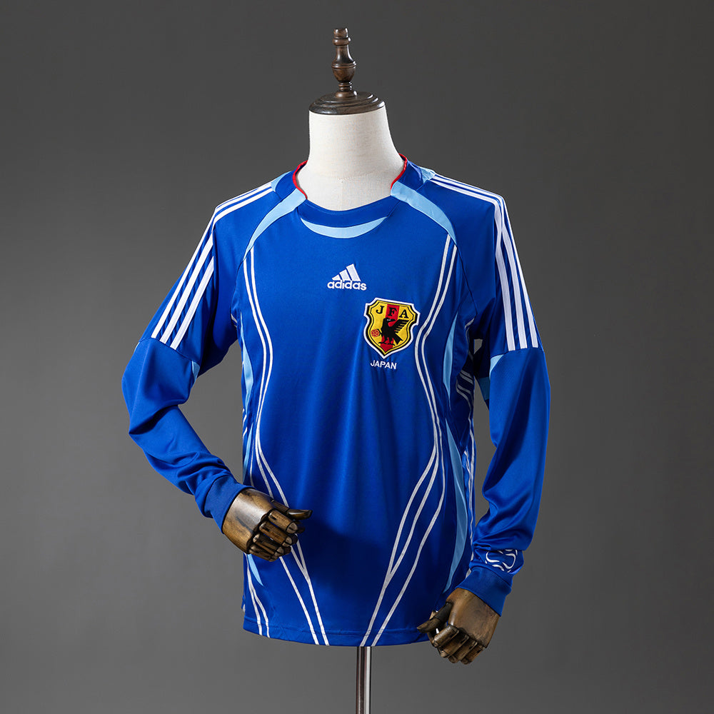 Maillot Rétro Manches Longues Japon Domicile 2006-2007
