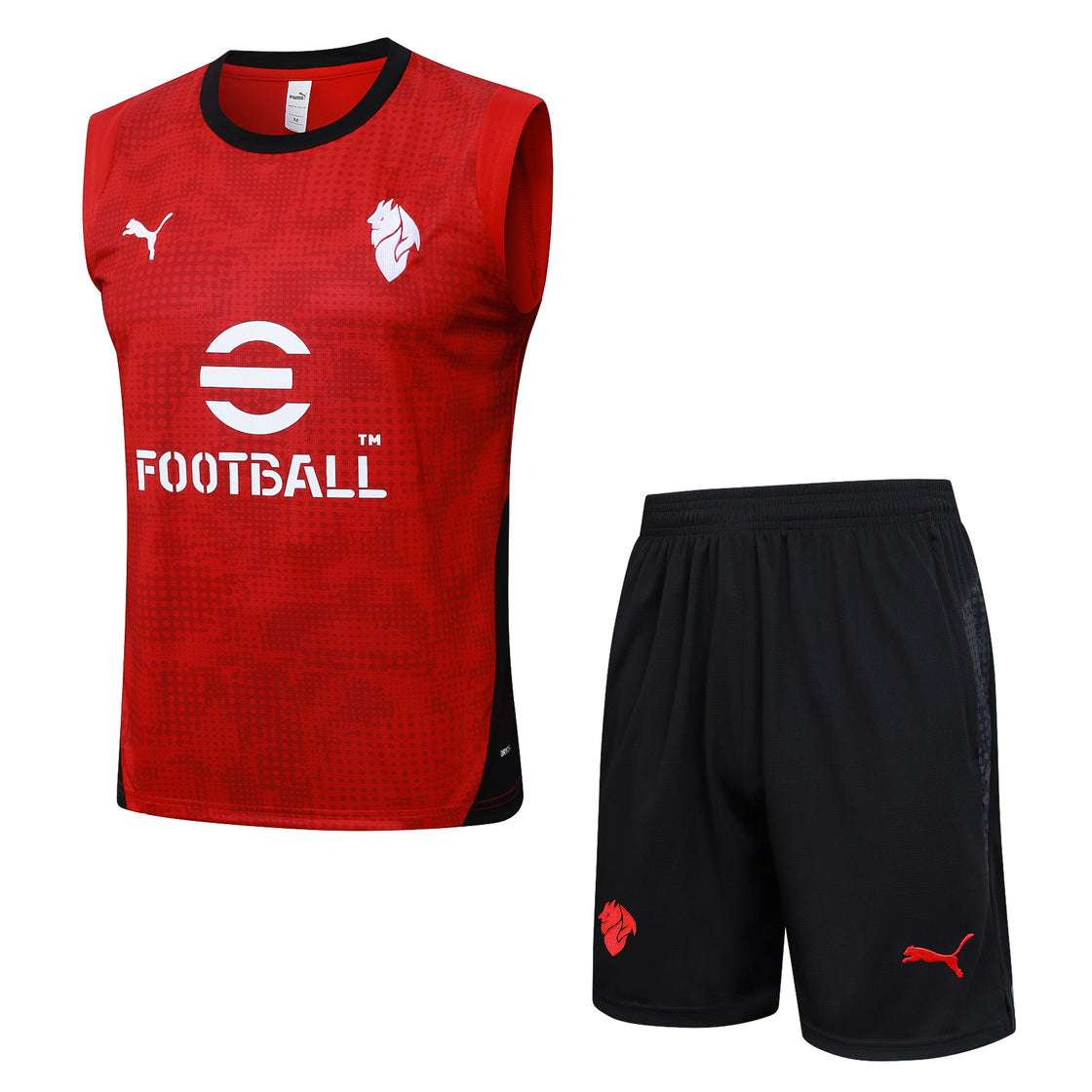 Kit Training AC Milan Sans Manches 2025-2026