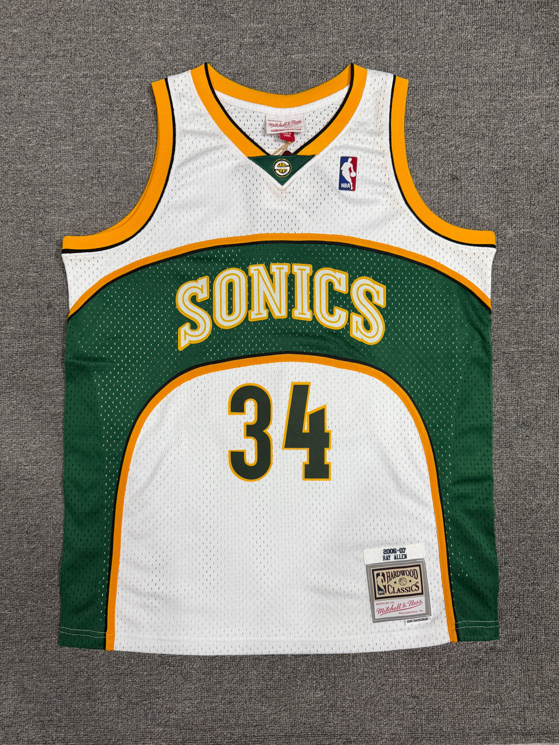 Maillot Seattle SuperSonics Ray Allen Rétro 2006-2007