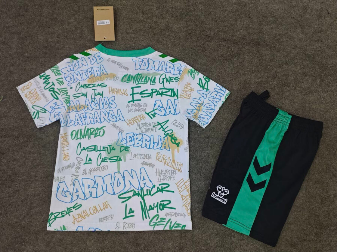 Kit Enfant Real Betis Avant Match Édition Spéciale 2025-2026