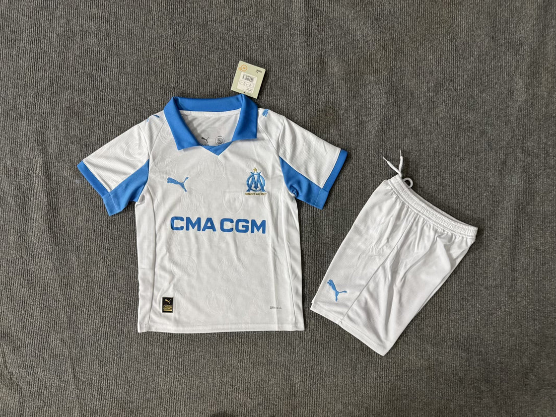 Kit Enfant Olympique De Marseille Domicile 2025-2026