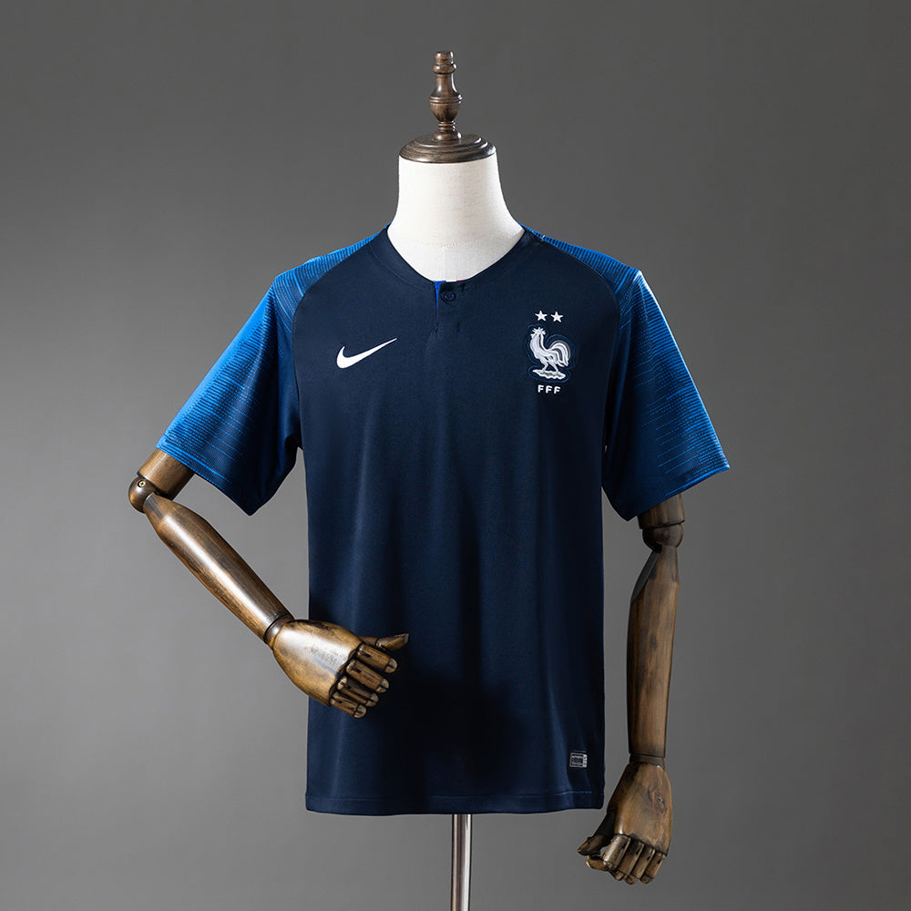 Maillot Rétro France Domicile 2018-2019