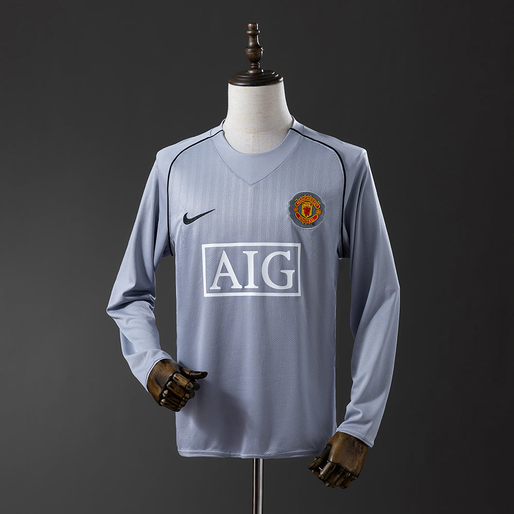 Maillot Rétro Manches Longues Manchester United Gardien 2007-2008