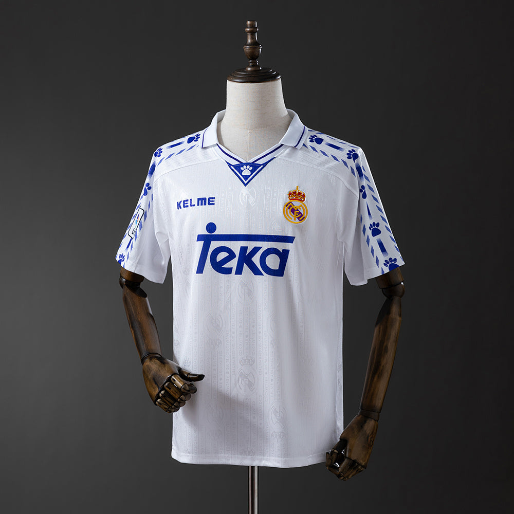 Maillot Rétro Real Madrid Domicile 1996-1997
