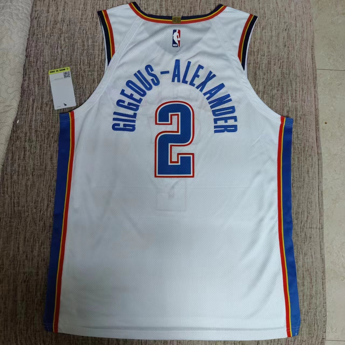 Maillot Oklahoma City Thunder Shai Gilgeous-Alexander 2024-2025
