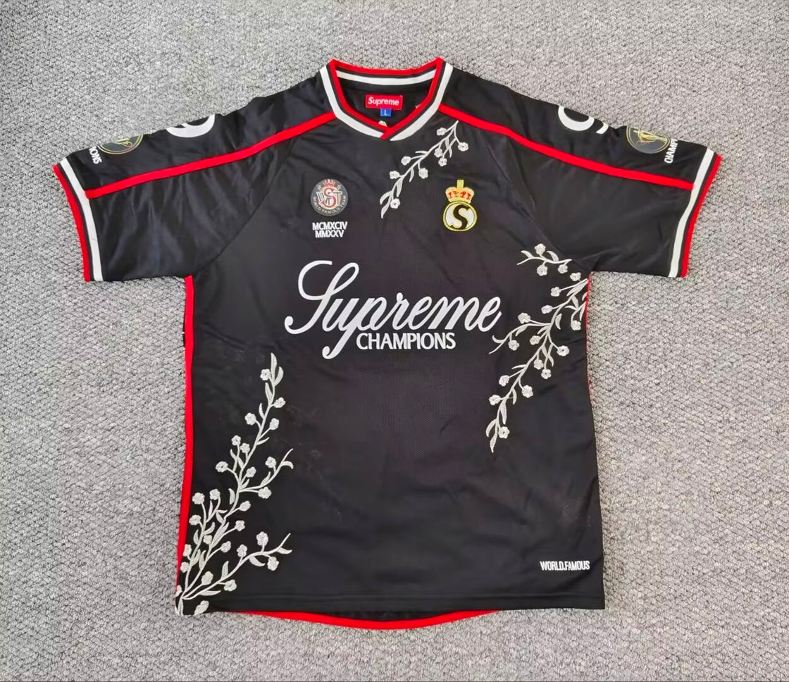 Maillot Rétro Crown Full-Body Embroidered