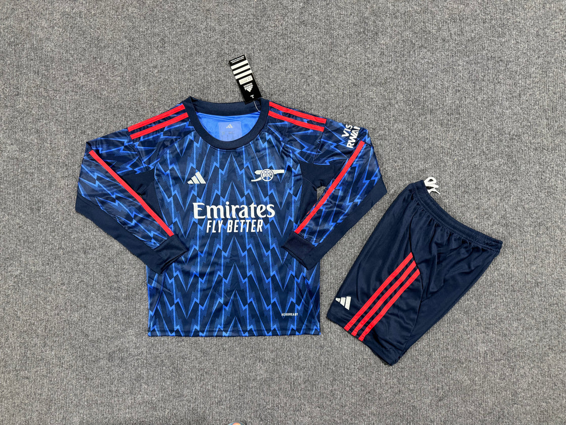 Kit Enfant Arsenal Extérieur Manches Longues 2025-2026