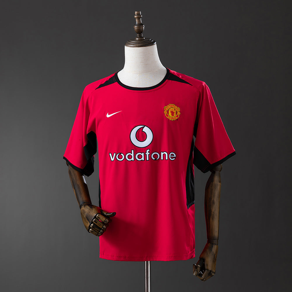 Maillot Rétro Manchester United Domicile 2002-2004