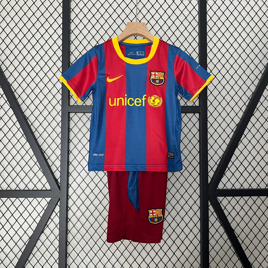 Kit Enfant FC Barcelone Domicile 2010-2011