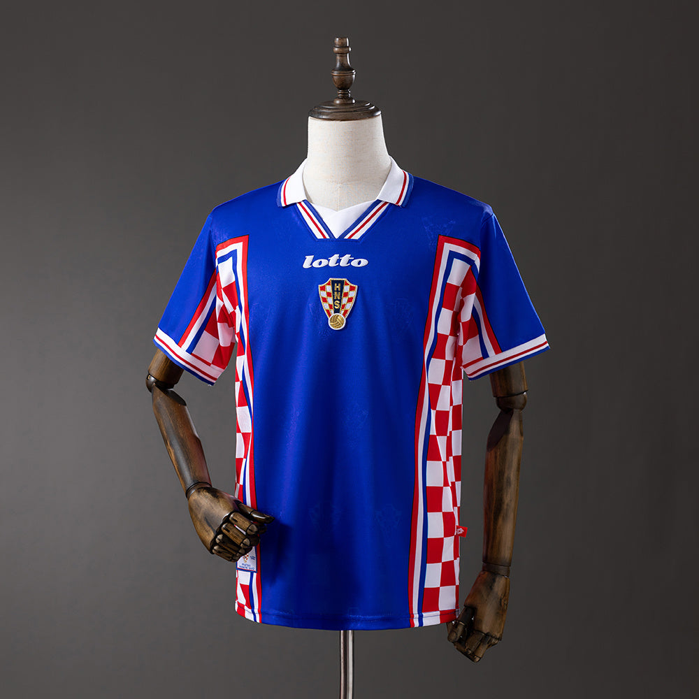 Maillot Rétro Croatie Domicile 1998-1999