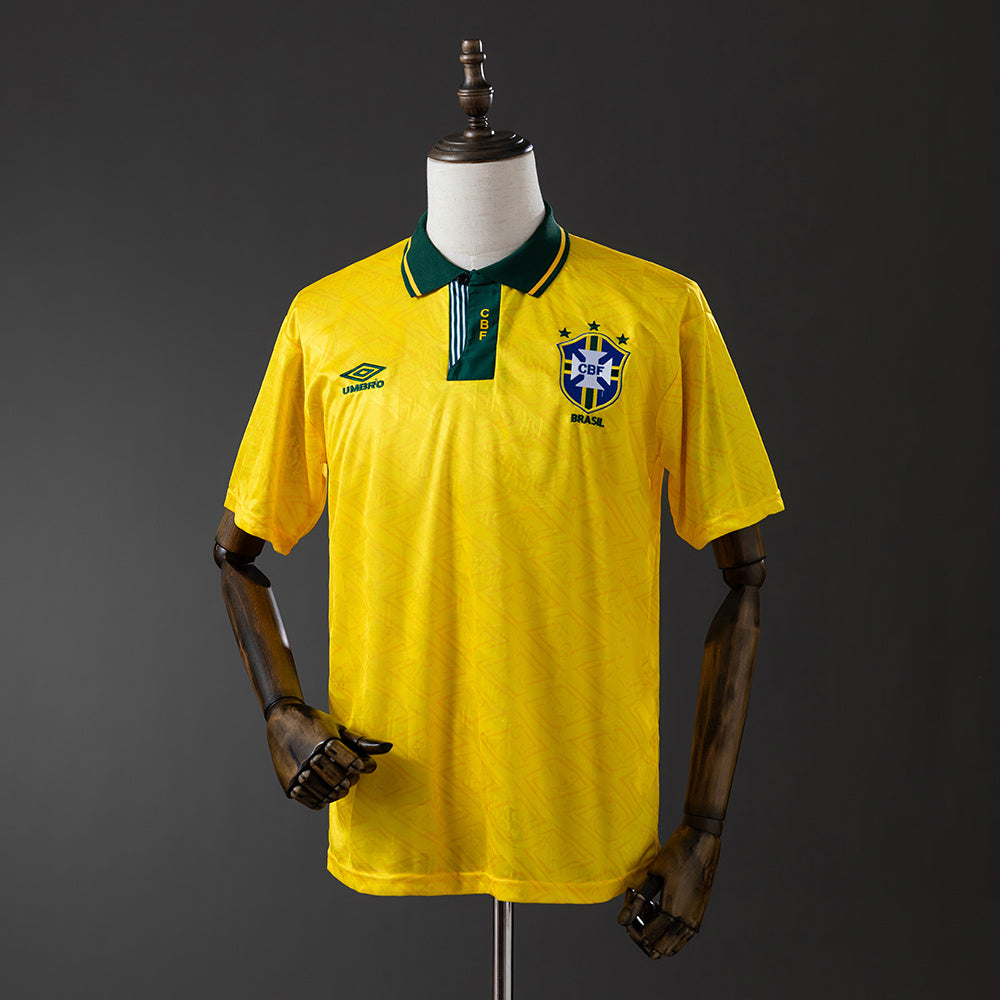 Maillot Rétro Brésil Domicile 1991-1993