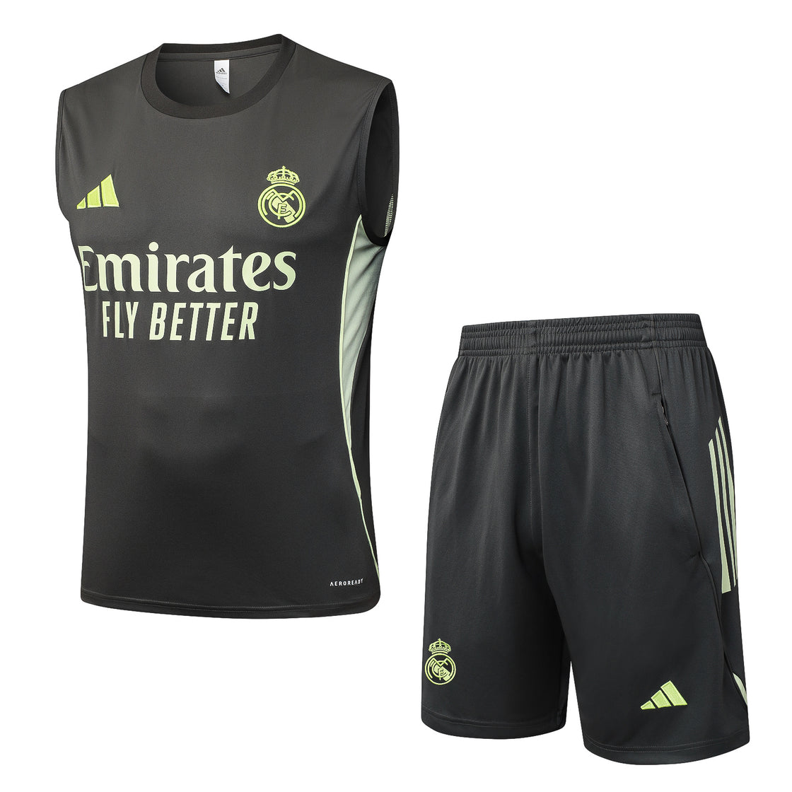 Kit Training Real Madrid Sans Manches 2025-2026