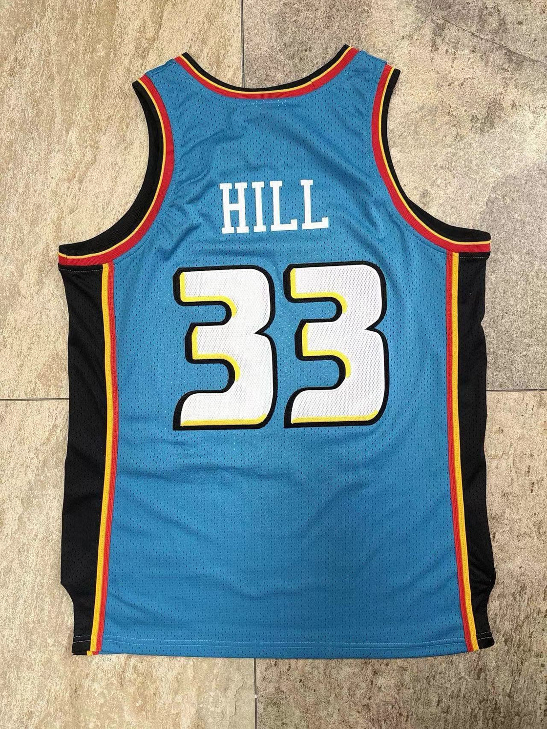 Maillot Detroit Pistons Grant Hill Rétro 2024-2025