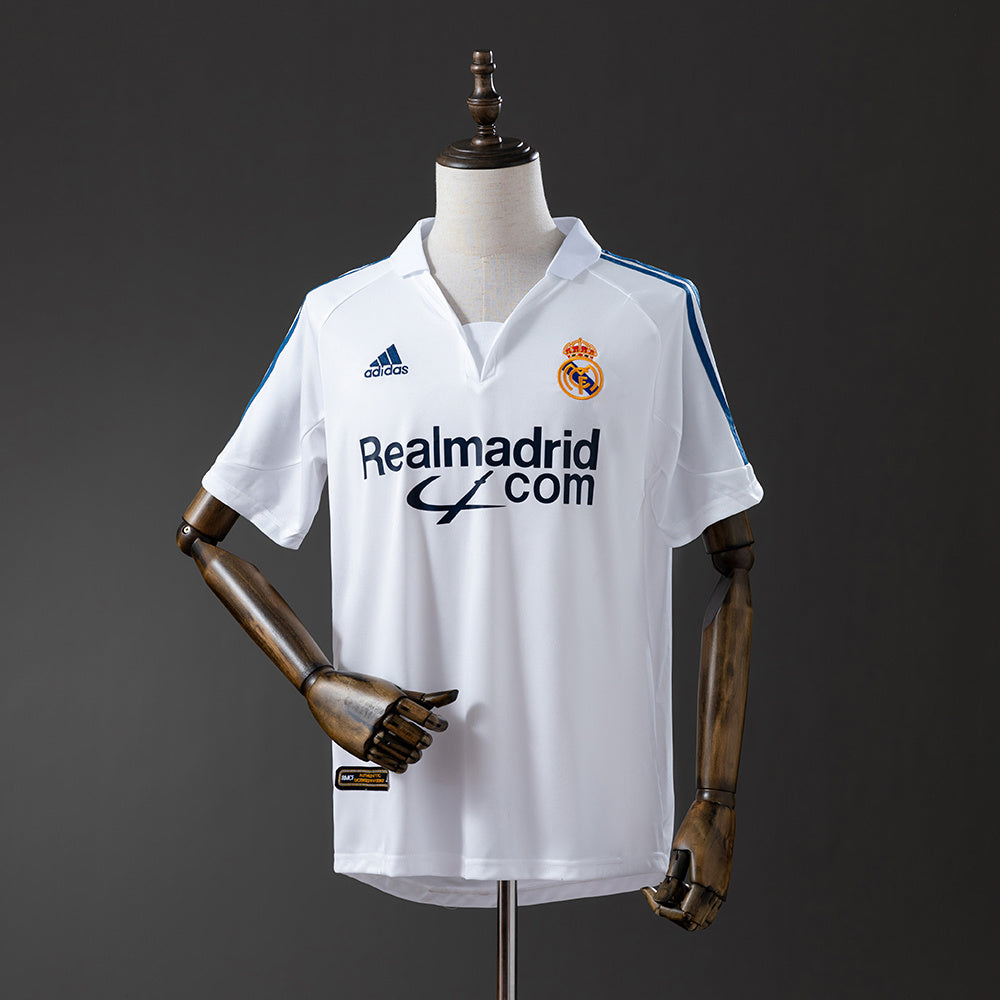 Maillot Rétro Real Madrid Domicile 2001-2002